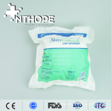 x-ray detectable blue loop surgical towel and gauze lap sponge